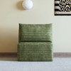 MAYEERTY 1-Seater Sofa Green - Single Seat, Corduroy, No Assembly, Great for Corner/Small Space - 2 of 4