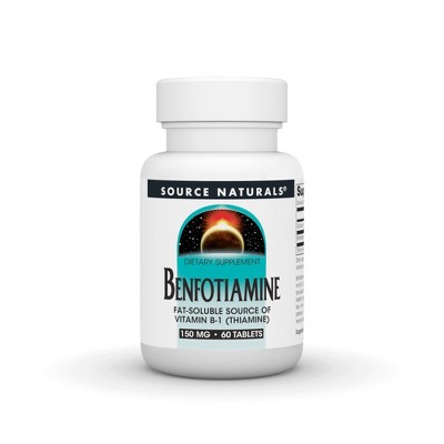 Benfotiamine by Source Naturals, Inc.  -  60 Tablet
