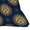 18"x18" Deny Designs Avenie Vintage Sun Outdoor Throw Pillow Navy: UV Protected, Mildew Resistant, Abstract Design - 3 of 4