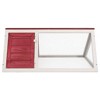 vidaXL Animal Rabbit Cage Red Wood - 2 of 4