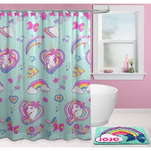 Lions 4 Piece Bathroom Shower Curtain Sets With Rugs And Accessories  Clearance