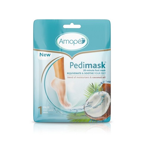 Amope Pedimask 20-Minute Foot Mask - Coconut Oil - image 1 of 4