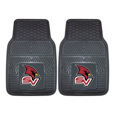 NCAA Saginaw Valley State University Vinyl Car Mat Set - 2pc