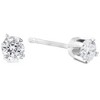 Pompeii3 1/3 Ct TDW Diamond Studs Available in 14k White or Yellow Gold - 2 of 4