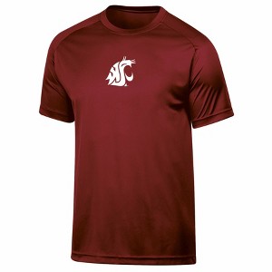NCAA Washington State Cougars Men's Poly T-Shirt - 1 of 3