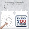 Big Dot of Happiness Happy Veterans Day - Patriotic Thank You Giant Greeting Card - Big Shaped Jumborific Card - 3 of 4
