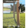 11x11 Pop-Up Gazebo Canopy Tent - Instant Outdoor Shelter with Double Roof & Mosquito Net - Includes 4 Sandbags - Sun Shade for Patio, Backyard, - 4 of 4