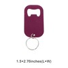 Unique Bargains Bottle Opener Standard Wine Opener Large Hand Clean Only Stainless Steel 1.5"x2.76" 1Pcs - 3 of 4