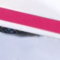 white | optic pink