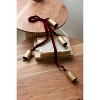 Metal Christmas Bell Cluster – Handmade Velvet Rope Accent Kalalou - 2 of 4