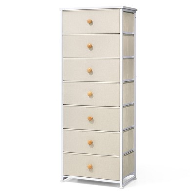 Pellebant Slim Tall Vertical 7-Drawer Chest Dresser