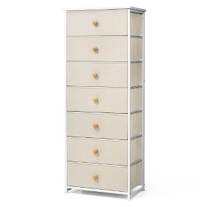 Pellebant Slim Tall Vertical 7-Drawer Chest Dresser - 1 of 4