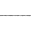 Black Bow Jewelry 2.25mm, 14k White Gold, Handmade Solid Rope Chain Bracelet - 2 of 4