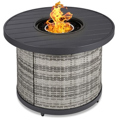Round Gas Fire Pit Target, Endless Summer Fire Pit Instructions