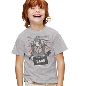 Boys' Short Sleeve Batman the Bane Mugshot T-Shirt - 1 of 4