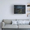 Trademark Fine Art -Vincent van Gogh 'The Starry Night II' Canvas Art - 2 of 4