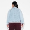 Women's Denim Varsity Jacket - Wild Fable™ - 3 of 3