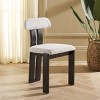 Cayde Boucle Dining Chair - DCH8807 - Safavieh - 3 of 4