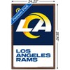 Trends International NFL Los Angeles Rams - Logo 20 Framed Wall Poster Prints - 3 of 4