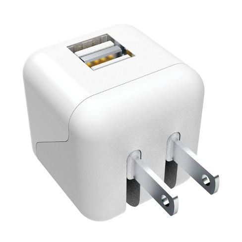 Xyst Dual Usb Wall Charger (white) : Target