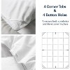 Delara Organic Merino Wool Comforter Duvet Insert, GOTS Certified, 500 GSM, All Season Warmth - 4 of 4