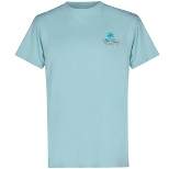 Mad Pelican Ocean Vibes Surfer Perfection Graphic T-Shirt - Crystal Blue