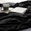 Cozy Comfort by Bedsure | Flannel Blanket Solid 260GSM Soft Fuzzy Plush Bed Blanket - 4 of 4