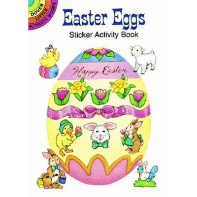 Easter Eggs Sticker Activity Book - (Dover Little Activity Books) by  Cathy Beylon (Paperback)