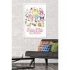 Hello Kitty and Friends - Kawaii Favorite Flavors Wall Poster, 14.725 inch x 22.375 inch Framed, FR23302BWD14X22EC