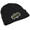 Beetlejuice Logo Knit Beanie for Men and Women, Black - 4 of 4