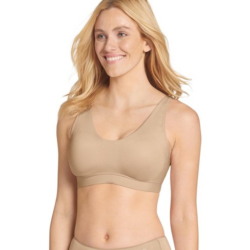 NEW! Jockey Forever Fit Bra ~ XXL ~Supersoft~ Lightly Lined Cup~ Beige