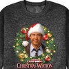 Men's - National Lampoon - Christmas Vacation Clark Wreath Graphic Fleece Sweatshirt - 2 of 4