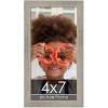 PosterPalooza | 4x7 Wide Barnwood Picture Frame, UV Acrylic, 6 Finishes - Grey, Brown, White, and Black - 2 of 4