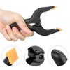 Paaaawaters 20PCS Photography Heavy Duty Muslin Clamps Photo Booth Background Stand Clip Fixed Backdrop Muslin Green Screen - 3 of 4