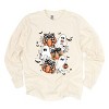 Simply Sage Market Coquette Ghost Collage Garment Dyed Long Sleeve - 2 of 4