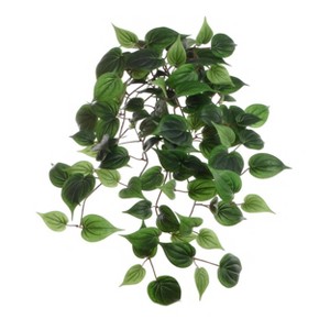 Floral Home 23" Philodendron Leaf Bush with 115 Lifelike Leaves - 12-Piece - 1 of 2