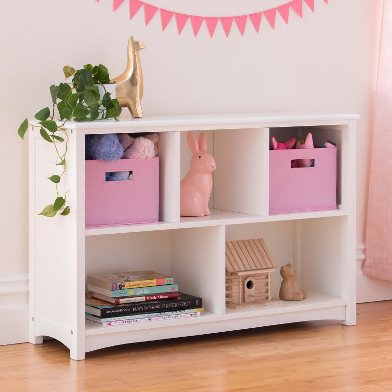 Guidecraft Kids' Classic Bookshelf: Children's Wooden Storage Shelf, Bedroom and Playroom Bookcase, Toy Cubby Organizer w/ Bins, 1 of 8