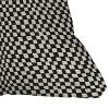 Iveta Abolina Lazy Checker Outdoor Throw Pillow Coal Black - Deny Designs - 2 of 3