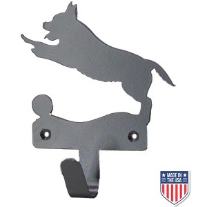 5 Star Super Deals Wall-Mounted Dog Silhouette Hook - Decorative Metal Coat Rack and Key Holder for Pet Lovers - Compact 5.5" x 6.5" Organizer - 1 of 3