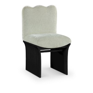 Meridina Furniture,Shaw Mint Chenille Fabric Upholstered Dining Chair - 1 of 4