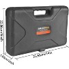KTMBDW 152 piece Tool Set General Hand Tool Kit with Plastic Toolbox Storage Case Automotive Wrench Sets, Orange - 2 of 4