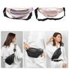 Unique Bargains Stylish Multi-Color Iridescent Holographic Sports Waist Bag 1 Pc - 2 of 4