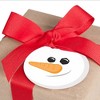 Big Dot of Happiness Let It Snow - Snowman - Holiday and Christmas to and from Favor Gift Tags (Set of 20) - 2 of 4