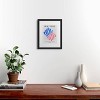 Deny Designs Ayeyokp Blue Pink Leaves Matisse Art Print - 2 of 4
