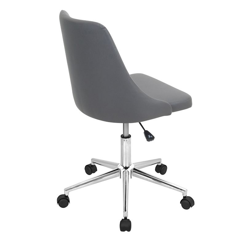 Marche Contemporary Office Chair Gray - LumiSource, 5 of 12