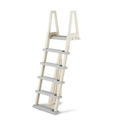 Confer 6000X 46-56 Inch Heavy-Duty Adjustable Above Ground Swimming Pool Ladder