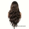Jessie's Wig 26 Inch Wavy Wig Synthetic Wig Hight Brown 1 Pc/Pack - 4 of 4