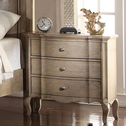 Salt Spring 3 Drawer Tall Nightstand Drifted - Prepac : Target