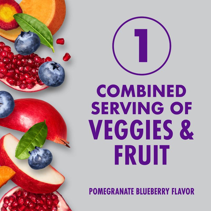 V8 +ENERGY Pomegranate Blueberry Energy Drink - 6pk/8 fl oz Cans, 5 of 13