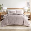 Waffle Textured Comforter Set All Season Down-Alternative Ultra Soft Bedding - Becky Cameron - 3 of 4